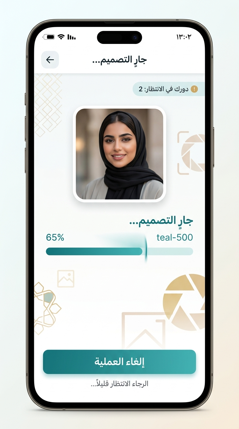 مؤشر معالجة الذكاء الاصطناعي في لقطة